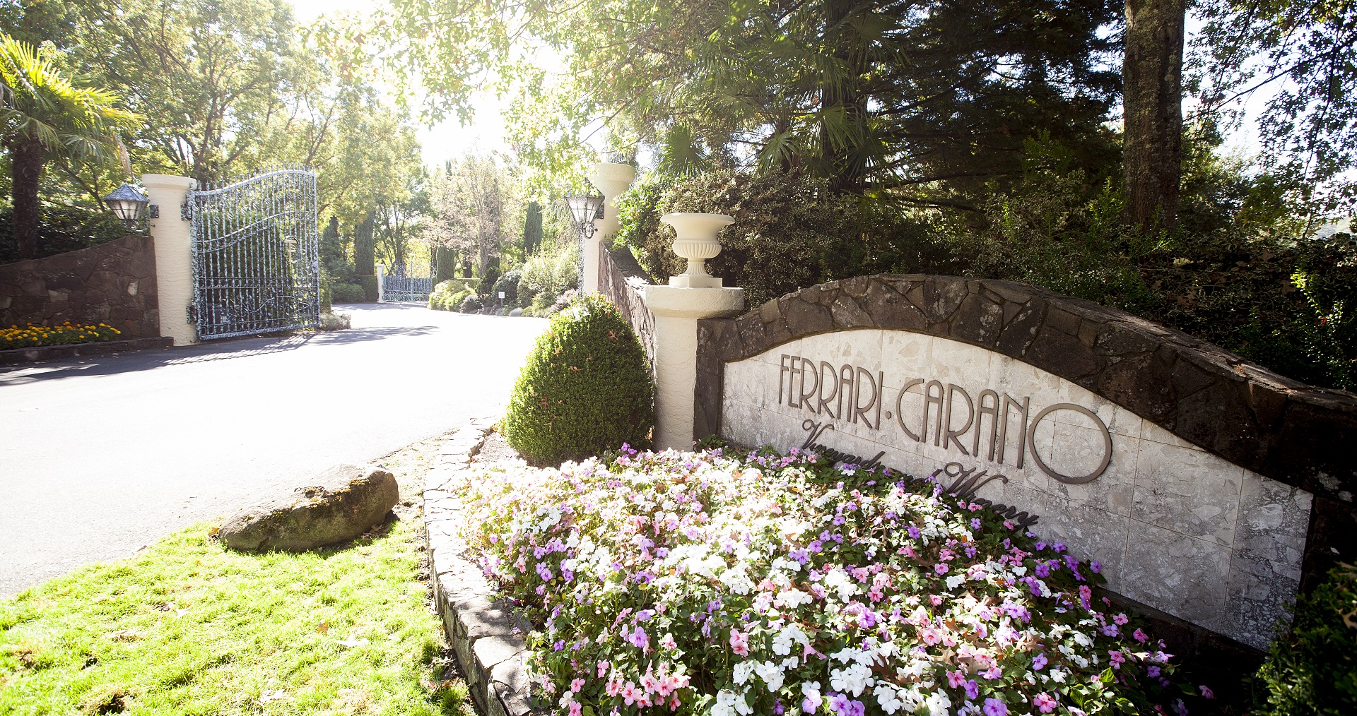 Ferrari-Carano Entrance