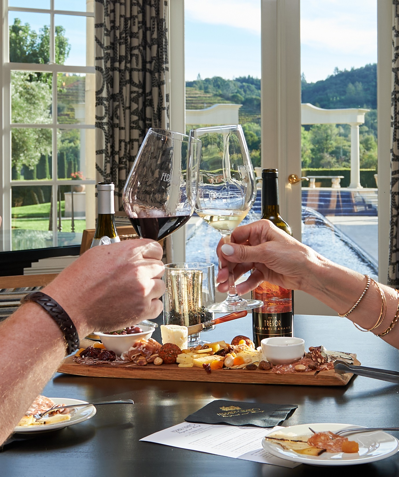 Reserve Wine Tasting in Villa Salon