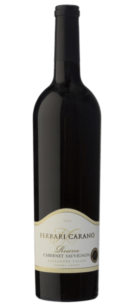 reserve cabernet sauvignon 2023 alexander valley bottle shot